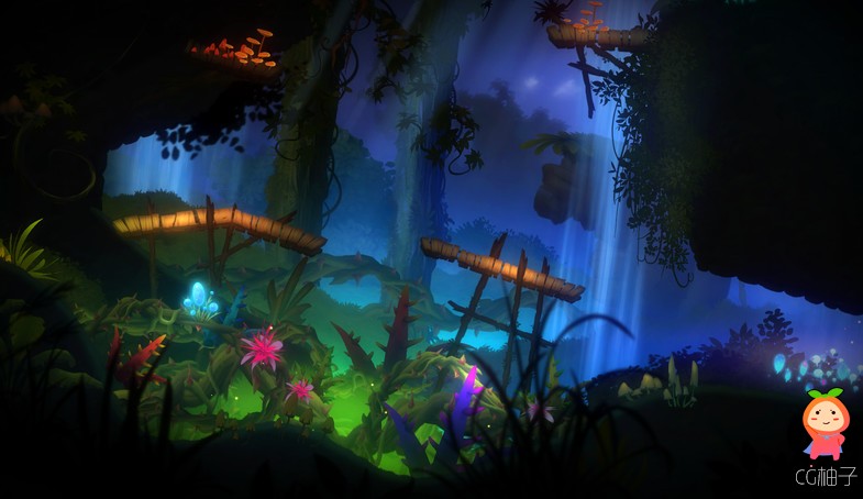 2D Jungle Pack 1.2 unity3d asset Unitypackage插件 unity论坛