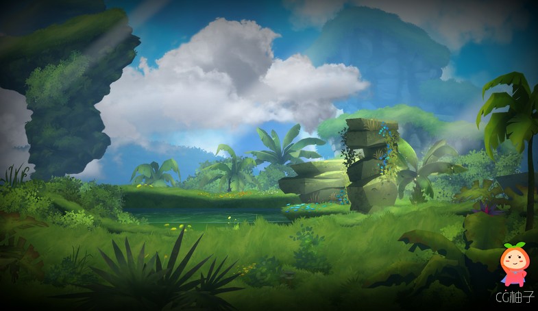 2D Jungle Pack 1.2 unity3d asset Unitypackage插件 unity论坛