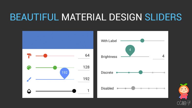 MaterialUI 1.1.6 unity3d asset unity3d编辑器下载 unity3d插件资源