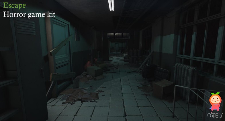 Escape Horror Game Kit 1.0 unity3d asset unitypackage插件资源 unity论坛