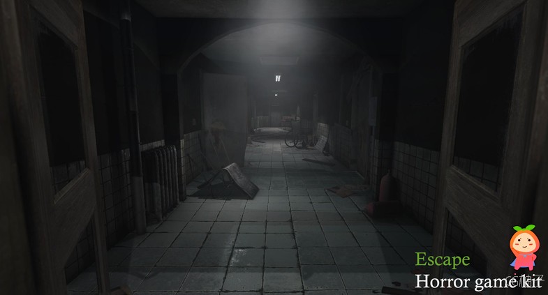 Escape Horror Game Kit 1.0 unity3d asset unitypackage插件资源 unity论坛