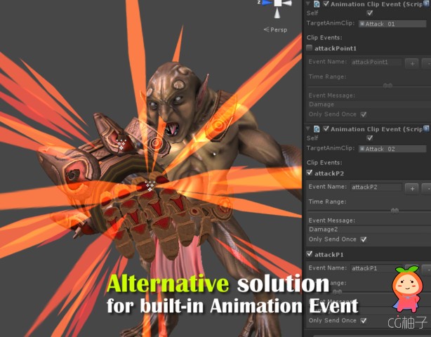 AnimEvent Plus 1.01 unity3d asset unity3d编辑器下载 unity官网资源