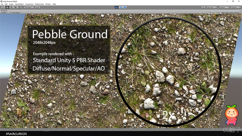 PBR Terrain Textures for Unity 5 2.0 unity3d asset unity3dpackage插件，unity3dshader下载