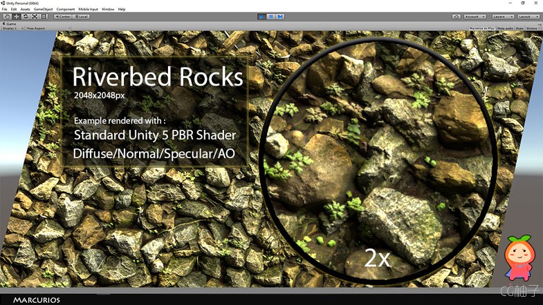 PBR Terrain Textures for Unity 5 2.0 unity3d asset unity3dpackage插件，unity3dshader下载