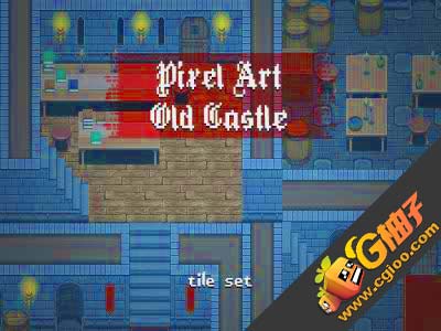 Pixel Art Old Castle 1.0 unitypackage插件下载 unityshader插件资源