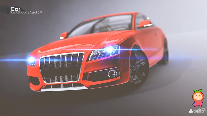 Car Paint Shaders Asset 2.1 unity3d asset unity官网资源 unity3d插件下载