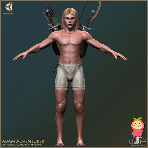 Adam Adventurer unity3d asset U3D插件模型下载 unity官网资源