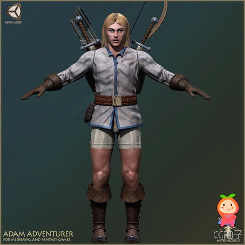 Adam Adventurer unity3d asset U3D插件模型下载 unity官网资源