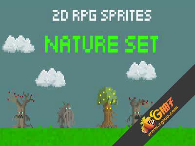 8 BIT RPG NATURE SPRITES 1.0