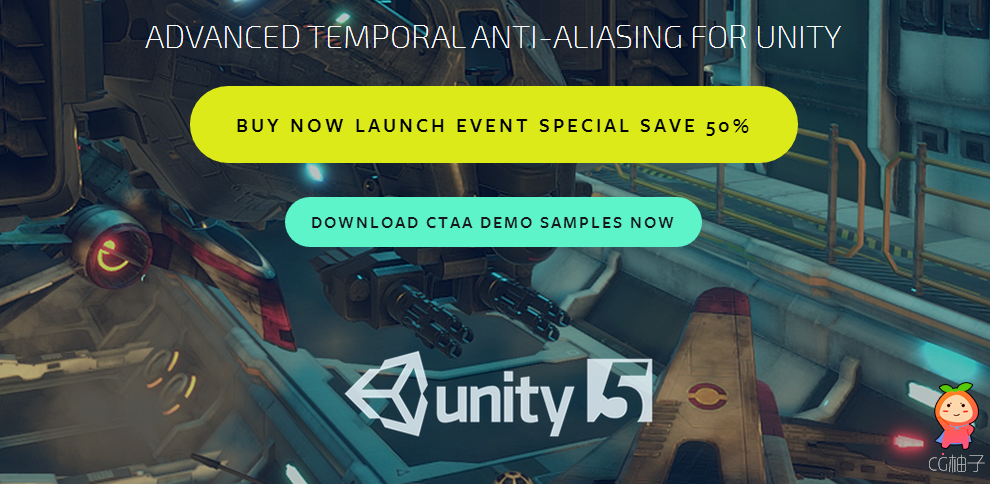 CTAA Cinematic Temporal Anti-Aliasing 2.5 unity3d asset unity3d下载 unity插件论坛，U3D插件模型。 ... ...