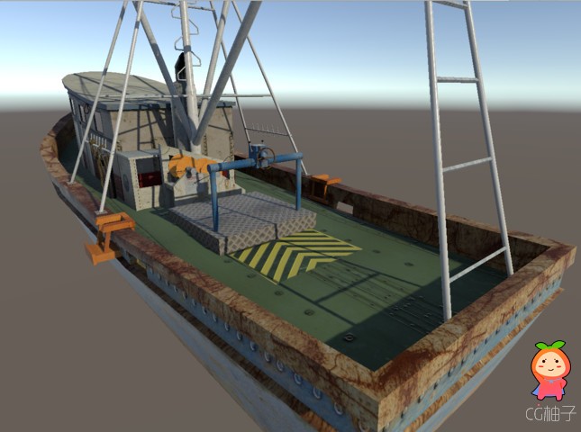 Fishing Boat 1.5 unity3d asset 3d游戏开发 ios开发 Unity官网