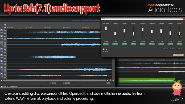 FC Audio Tools 1.0.2 unity3d asset unity编辑器下载 unitypackage插件资源