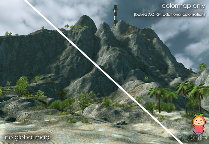 Relief Terrain Pack v3.3e unity3d asset unity3d编辑器 Unitypackage插件