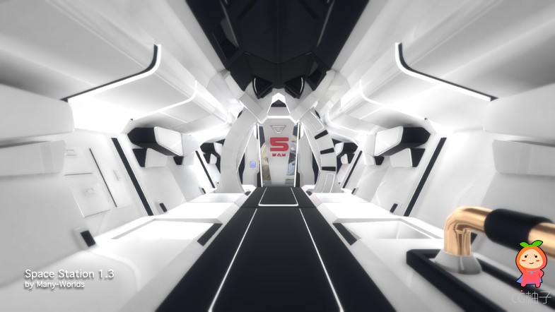 Space Station 1.3 unity3d asset U3D插件模型 Unity3d官网