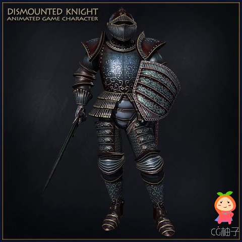 Dismounted Knight unity3d asset unity3d论坛 3d游戏开发