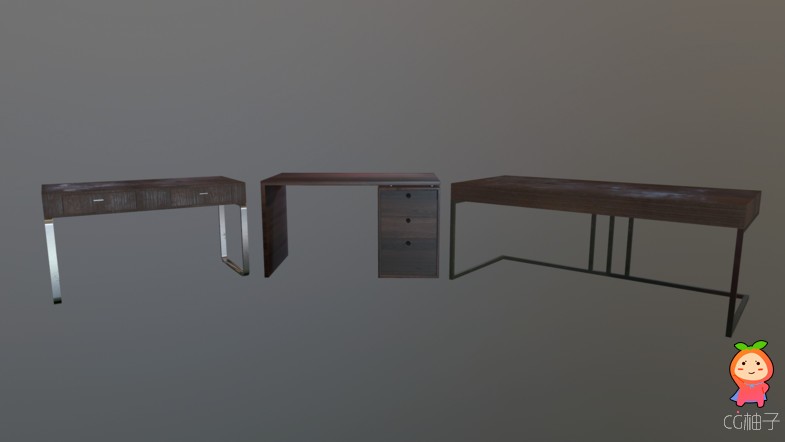 PBR Modern Desks unity3d asset U3D插件模型 ios开发