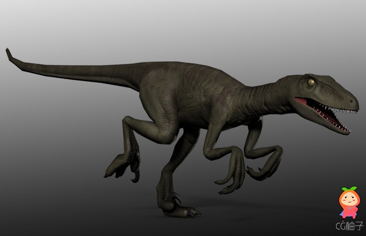 Velociraptor 1.0.1 unity3d asset U3D插件模型资源 Unity3d下载