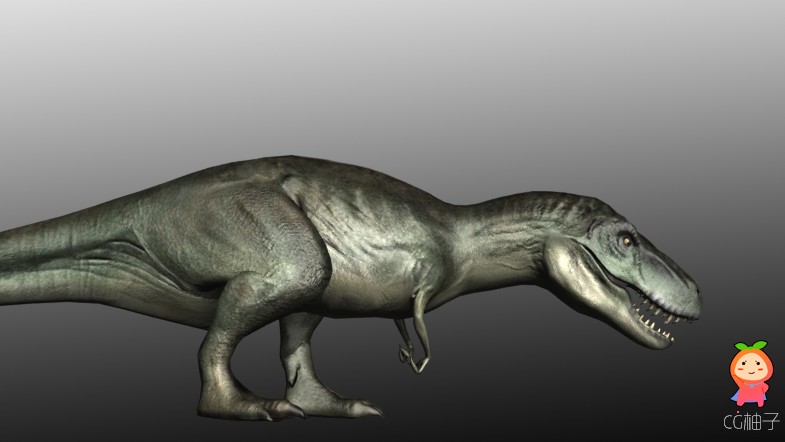 T-Rex Dinosaur 1.2 unity3d asset U3D插件模型 Unity3d论坛资源