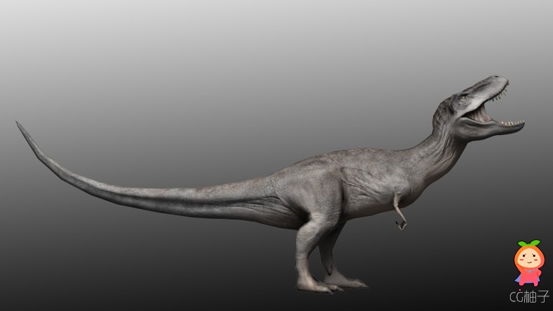 T-Rex Dinosaur 1.2 unity3d asset U3D插件模型 Unity3d论坛资源