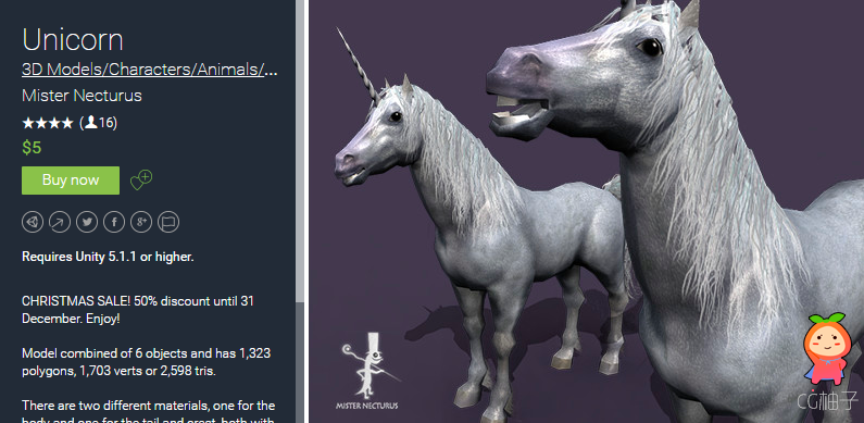 Unicorn 2.0 unity3d asset ios开发，U3D插件模型 3D游戏开发