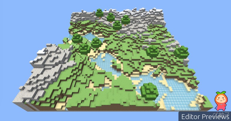 VOXL - Multiplayer Voxel Sandbox 1.2 unity3d asset U3D插件下载 unity3d论坛