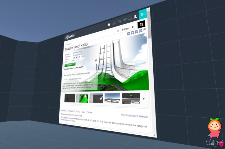 Embedded Browser 1.0.2 unity3d asset Unity3d论坛资源 Unity插件官网