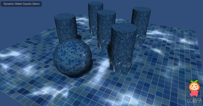 Realistic Water Caustics 1.2 unity3d asset Unity3d官网资源 Unity论坛