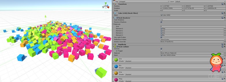 Mesh Combiner And Pivot Editor 1.12 unity3d asset Unity3d编辑器 ios开发