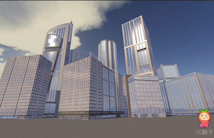 Modern Building Pack Vol 2 1.0 unity3d asset Unitypackage插件 ios开发