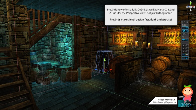 ProGrids 2 2.3.0f0 unity3d asset Unity3d编辑器下载 Unity3d官网