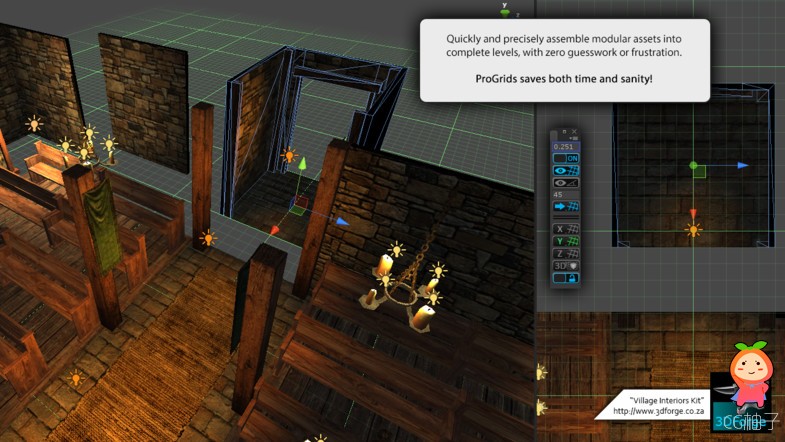 ProGrids 2 2.3.0f0 unity3d asset Unity3d编辑器下载 Unity3d官网