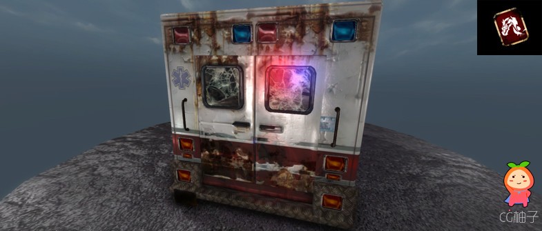 Ambulance Set 1.0 unity3d asset Unity3d官网 Unity3d shader下载