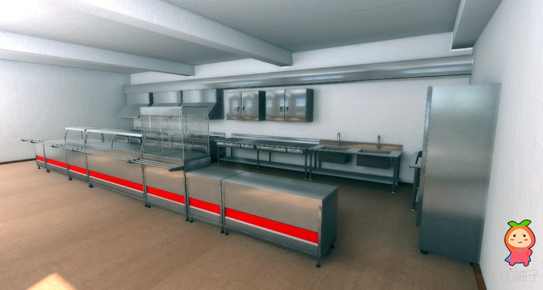 Kitchen Furniture 1.1 unity3d asset U3D模型下载 Unity3d论坛