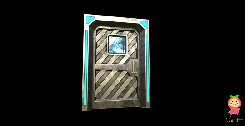 Animated Sci-Fi Doors 1.0 unity3d asset U3D模型 Unity3d论坛