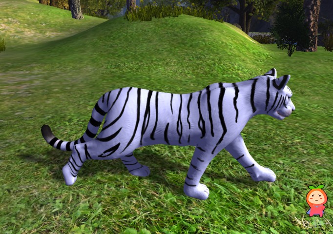 Animated Tigers - Female 1.2 unity3d asset U3D插件下载 Unity论坛