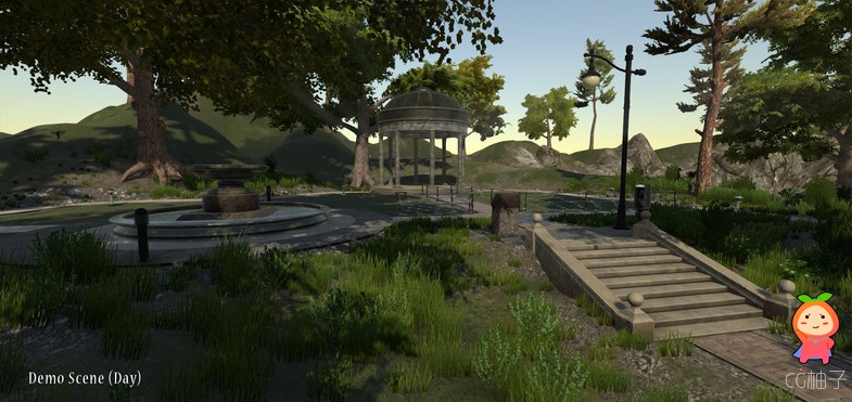 City Park Exterior Props 1.0 unity3d asset Unity3d官网 ios开发