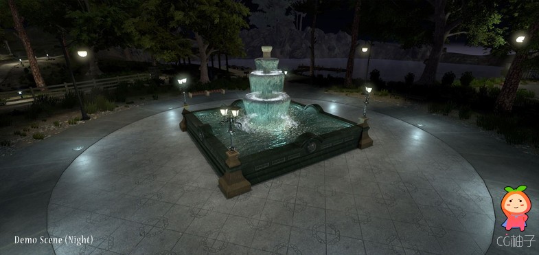 City Park Exterior Props 1.0 unity3d asset Unity3d官网 ios开发