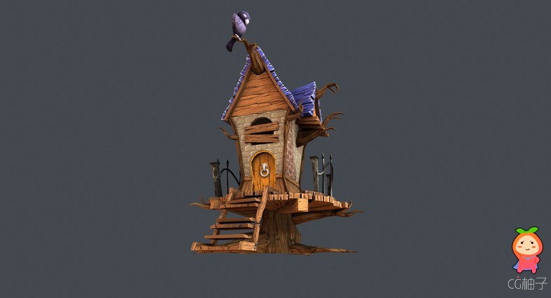 Creepy House 1.0 unity3d asset U3D插件模型 unity编辑器