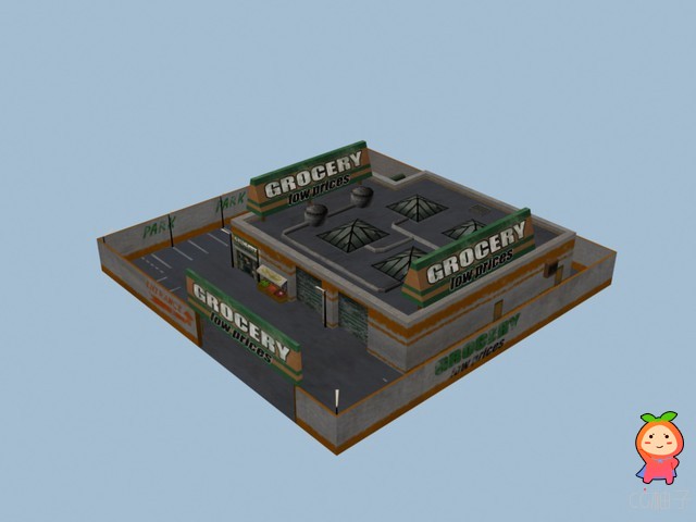 Food Shop 1.0 unity3d asset Unitypackage插件模型 ios游戏开发