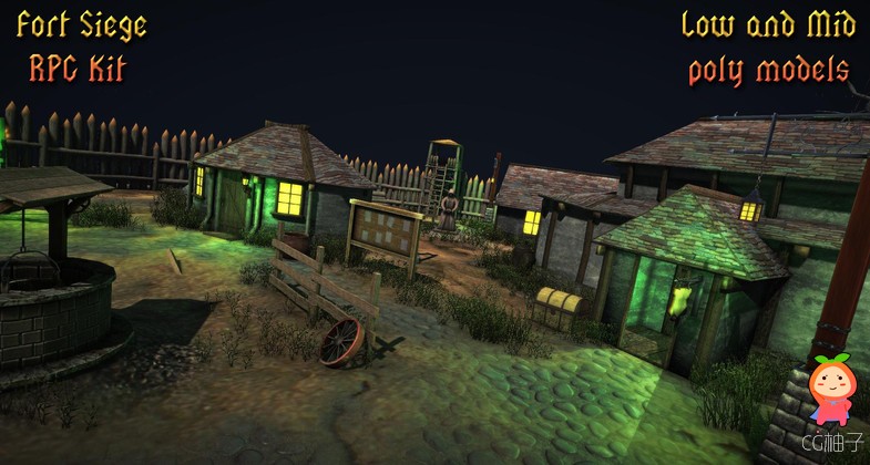 Fort Siege RPG Kit 1.0 unity3d asset Unity3d下载 Unity3d shader下载