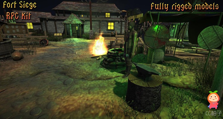 Fort Siege RPG Kit 1.0 unity3d asset Unity3d下载 Unity3d shader下载