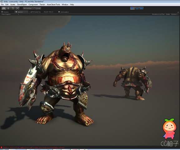 Cyclops 1.0 unity3d asset U3D模型下载 Unity3d官网 ios开发