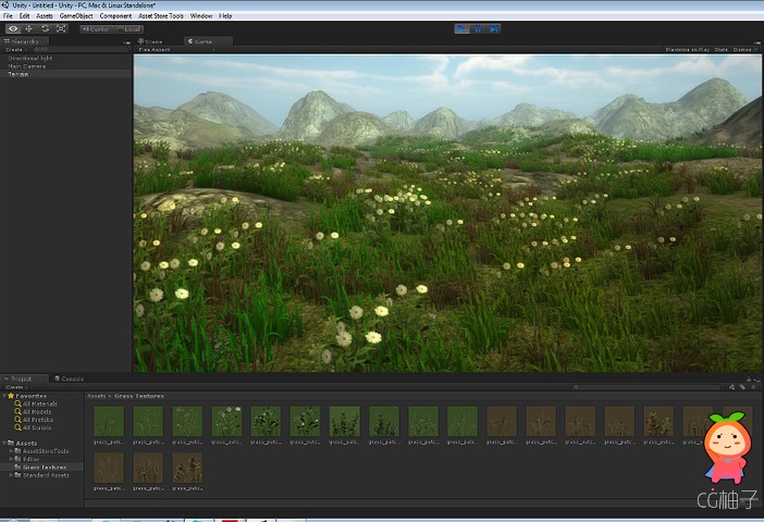 Grass Textures 1.0 unity3d asset U3D模型下载 Unity3d教程