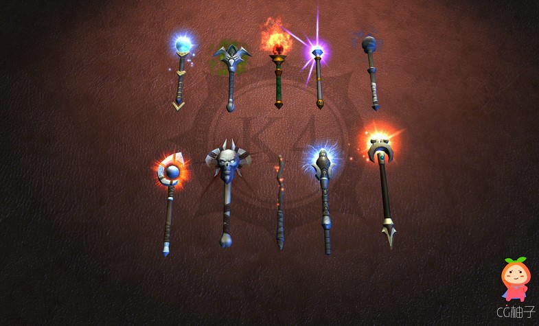 Fantasy Armory Weapons Pack 1.2 unity3d asset Unity插件下载 Unity3d教程