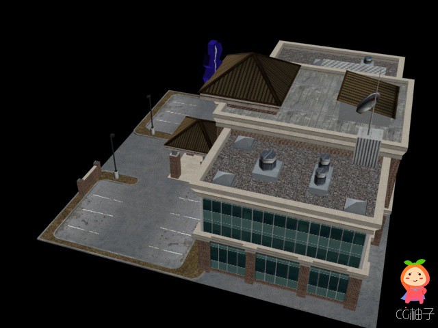 Hospital Final Version unity3d asset U3D模型 Unity3d插件下载