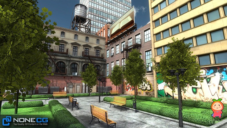 NYC Block #8 1.0 unity3d asset Unity教程 Unity3d插件官网资源