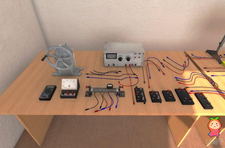 Physics Lab Props 1.0 unity3d asset U3D模型下载 Unity3d官网