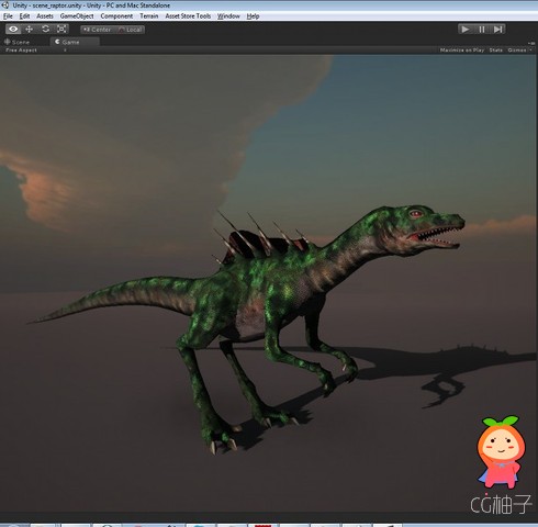 Raptor 1.0 unity3d asset U3D模型下载 Unity3d插件 ios开发