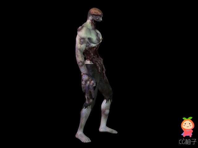 Strong Zombie 1.0 unity3d asset Unity3d教程 Unity3d插件下载