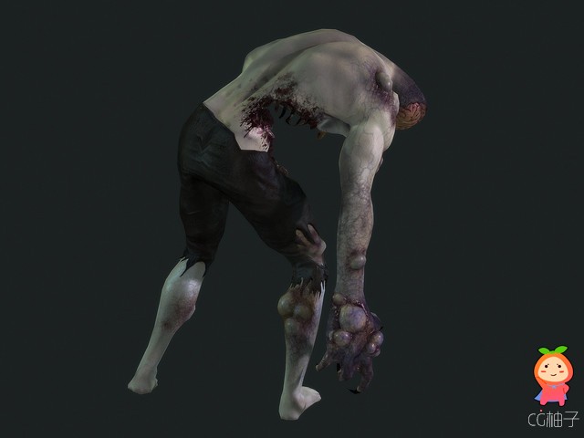 Strong Zombie 1.0 unity3d asset Unity3d教程 Unity3d插件下载